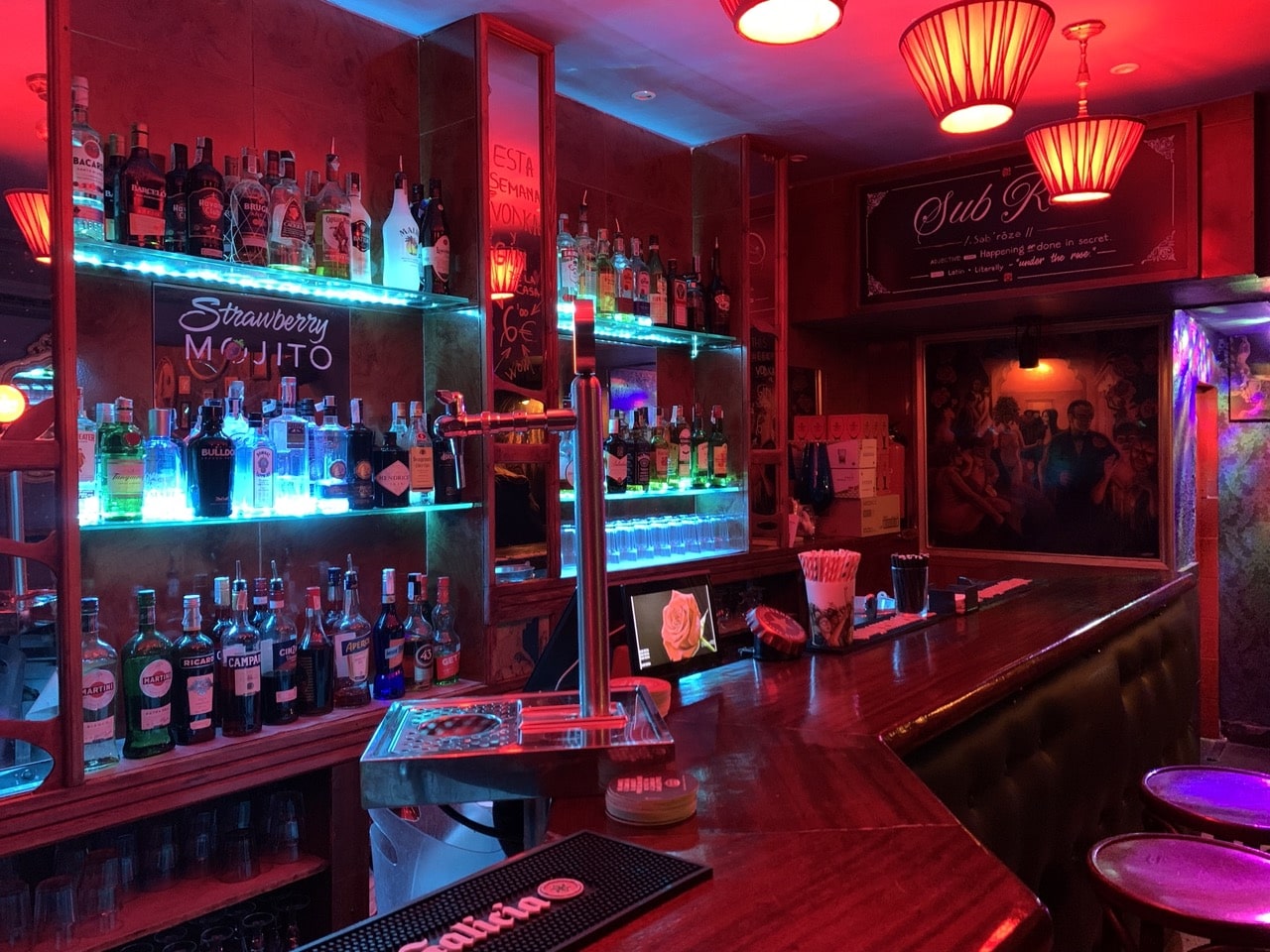 Bar Club Rosa, Quartier Gothique Barcelone