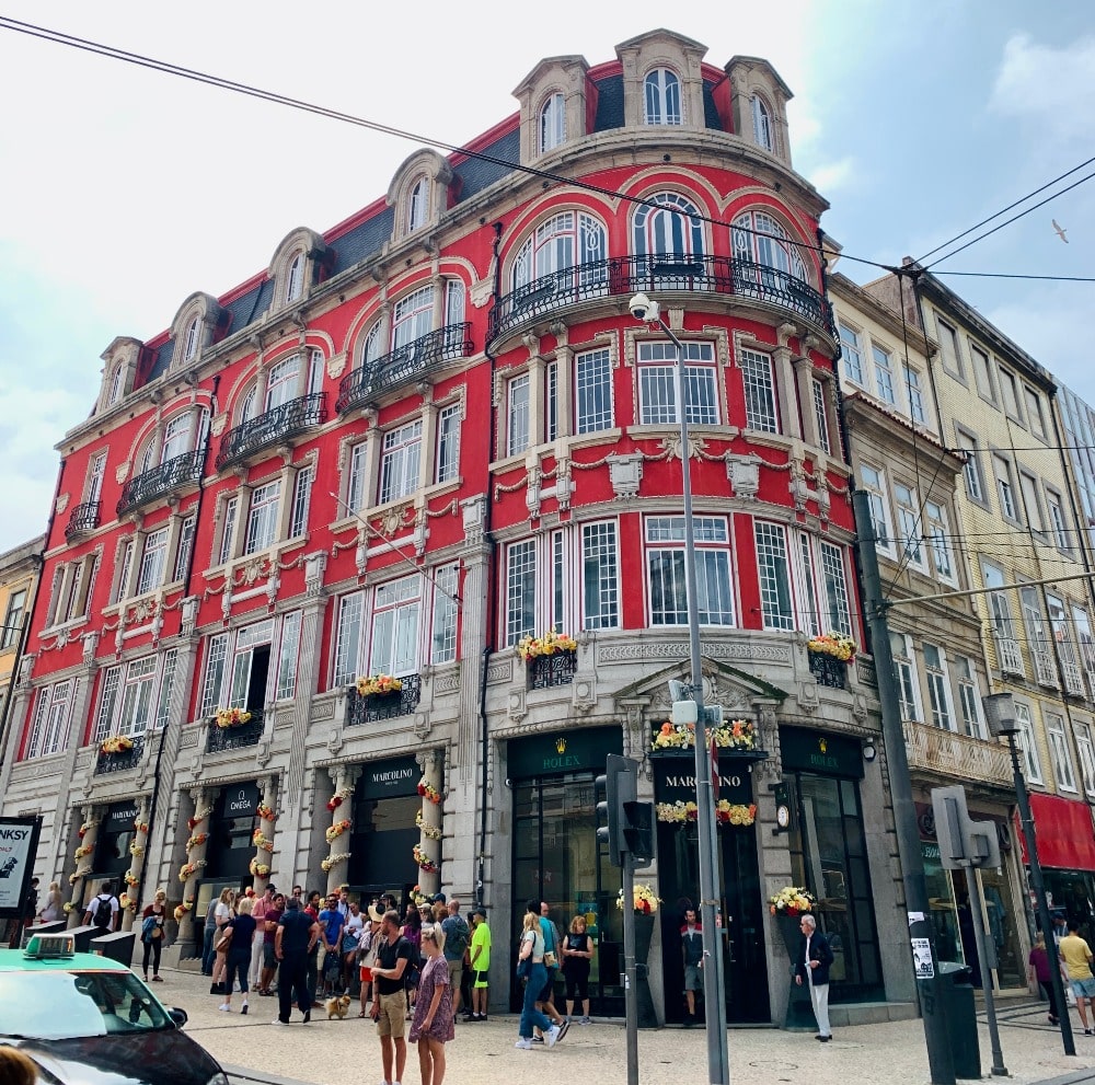 Magnifique-maison-dans-les-rues-de-Porto-Portugal