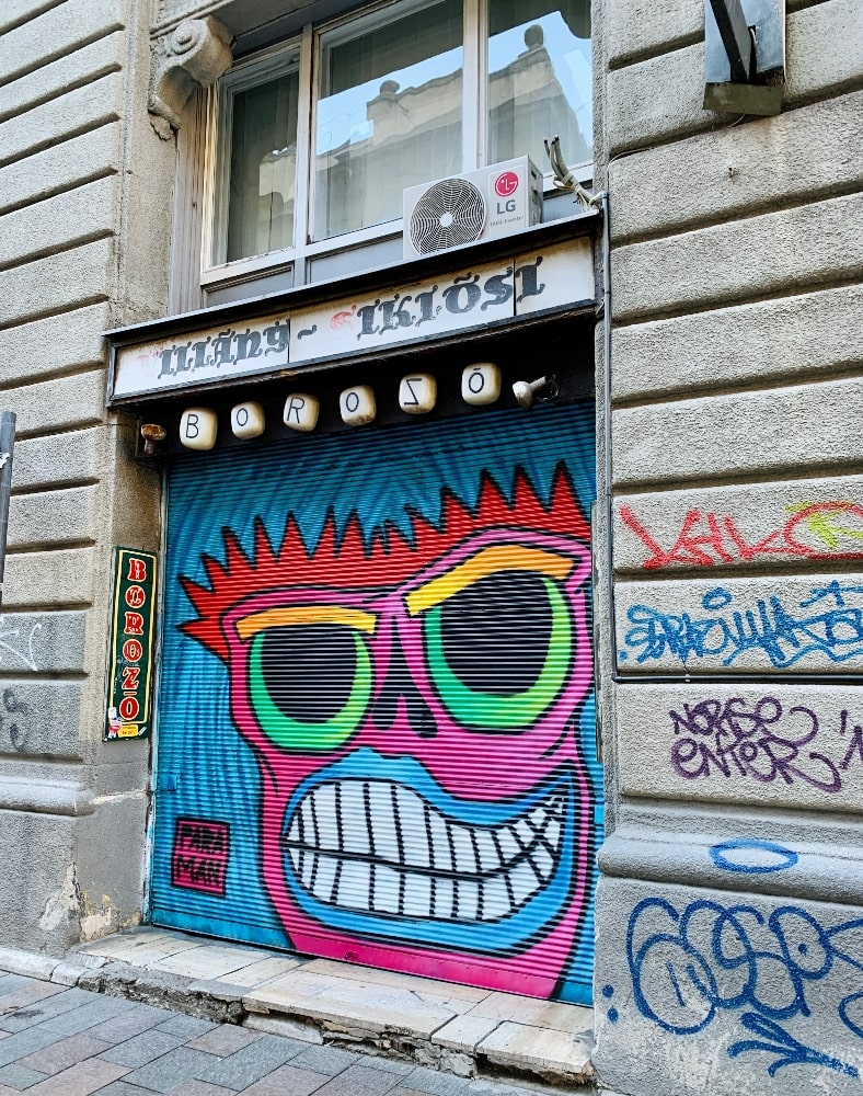 Street Art , Quartier juif, Budapest